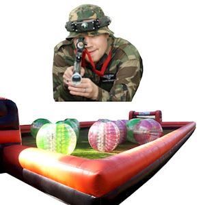 Laser-Tag & Bubble Fußball